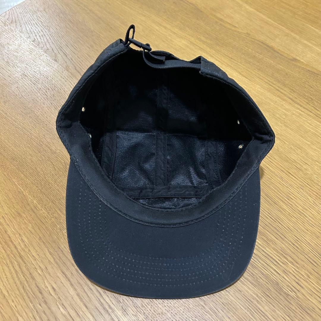 Supreme Waxed Cotton Camp Cap ブラック 黒