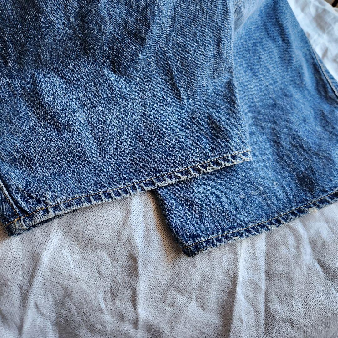 ジャーナルスタンダードラックス 13ozデニム　タックラウンドパンツ used