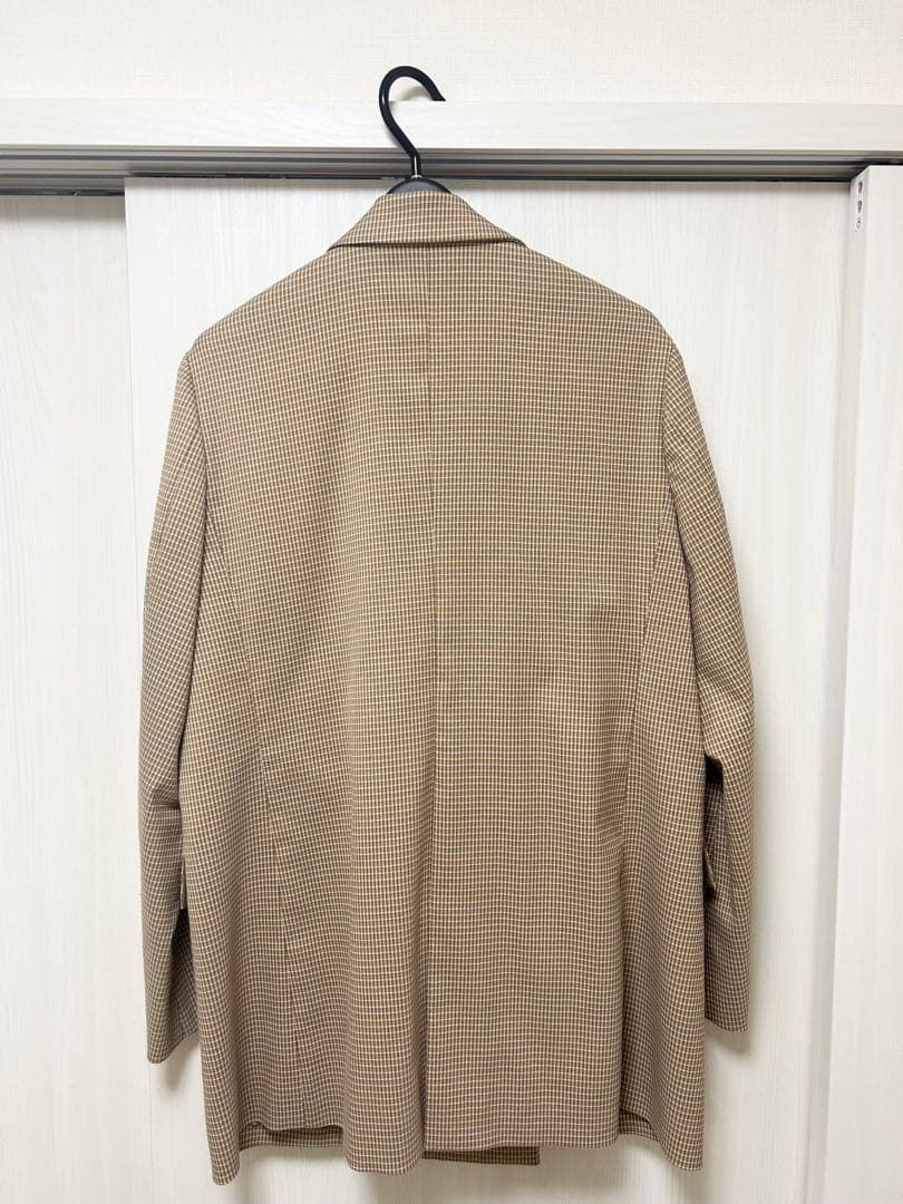ym 【セット価格700円OFF】　チェックジャケット　デニムパンツ