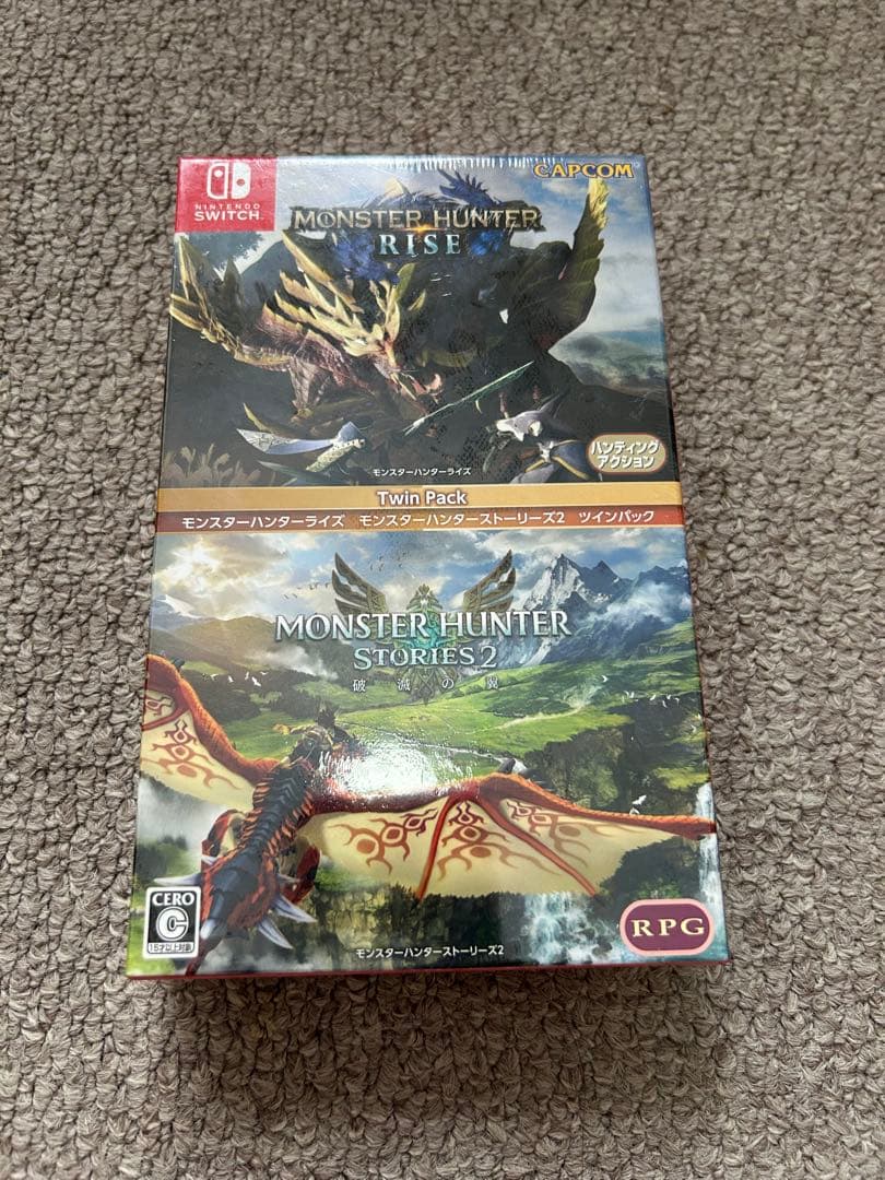 モンスターハンターライズ モンスターハンターストーリーズ2 ツインパック