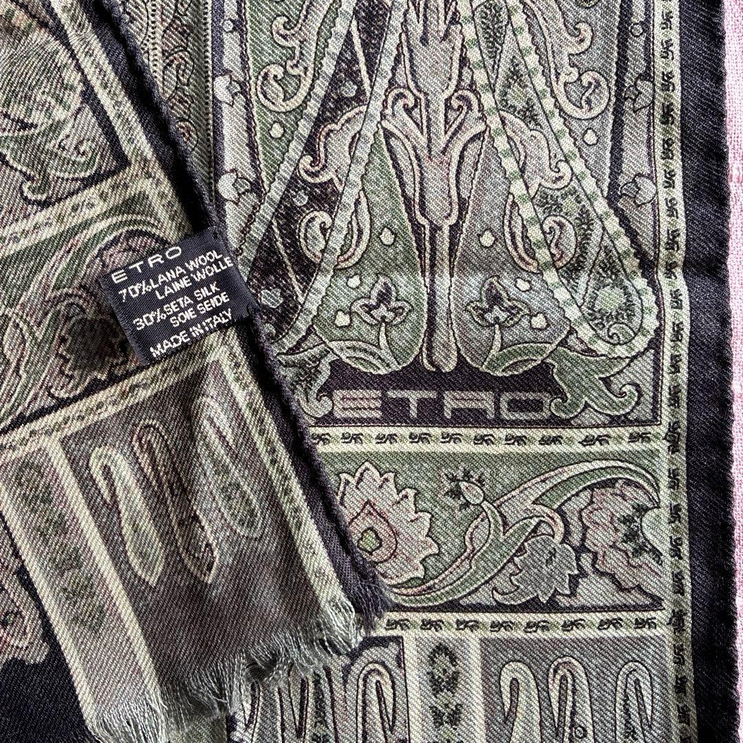 ETRO ペイズリー柄 ストール/マフラー　美品　ユニセックス　専用