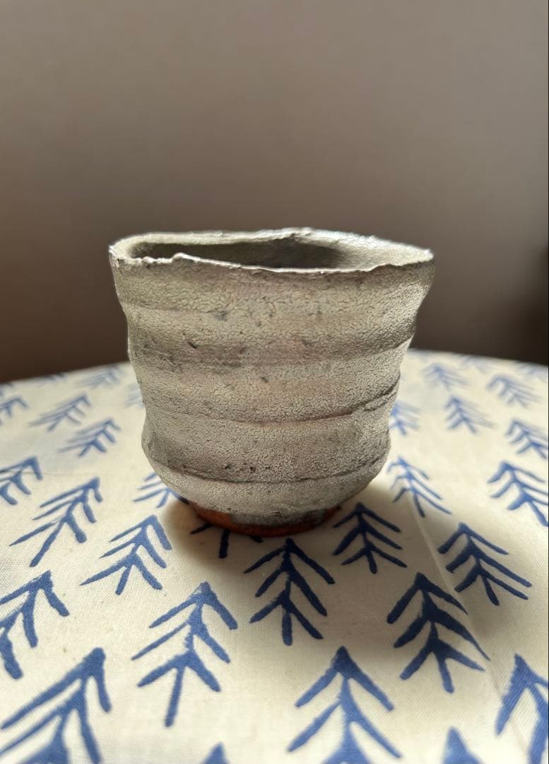 川上清美　唐津ぐい呑（共箱付き）