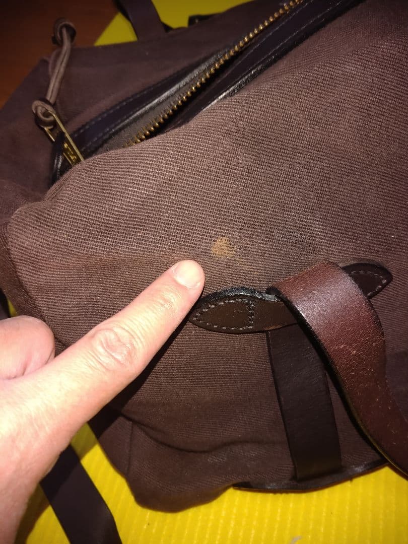 フィルソン　スモールボストン　ブラウン　FILSON SMALL DUFFEL