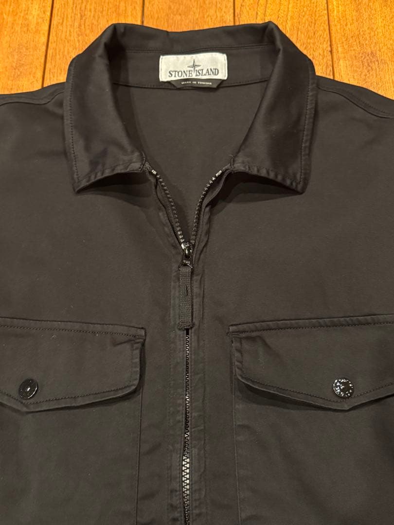 【国内正規品】定価83,600円 STONE SATIN SHIRT