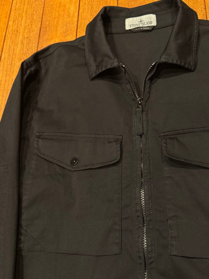 【国内正規品】定価83,600円 STONE SATIN SHIRT