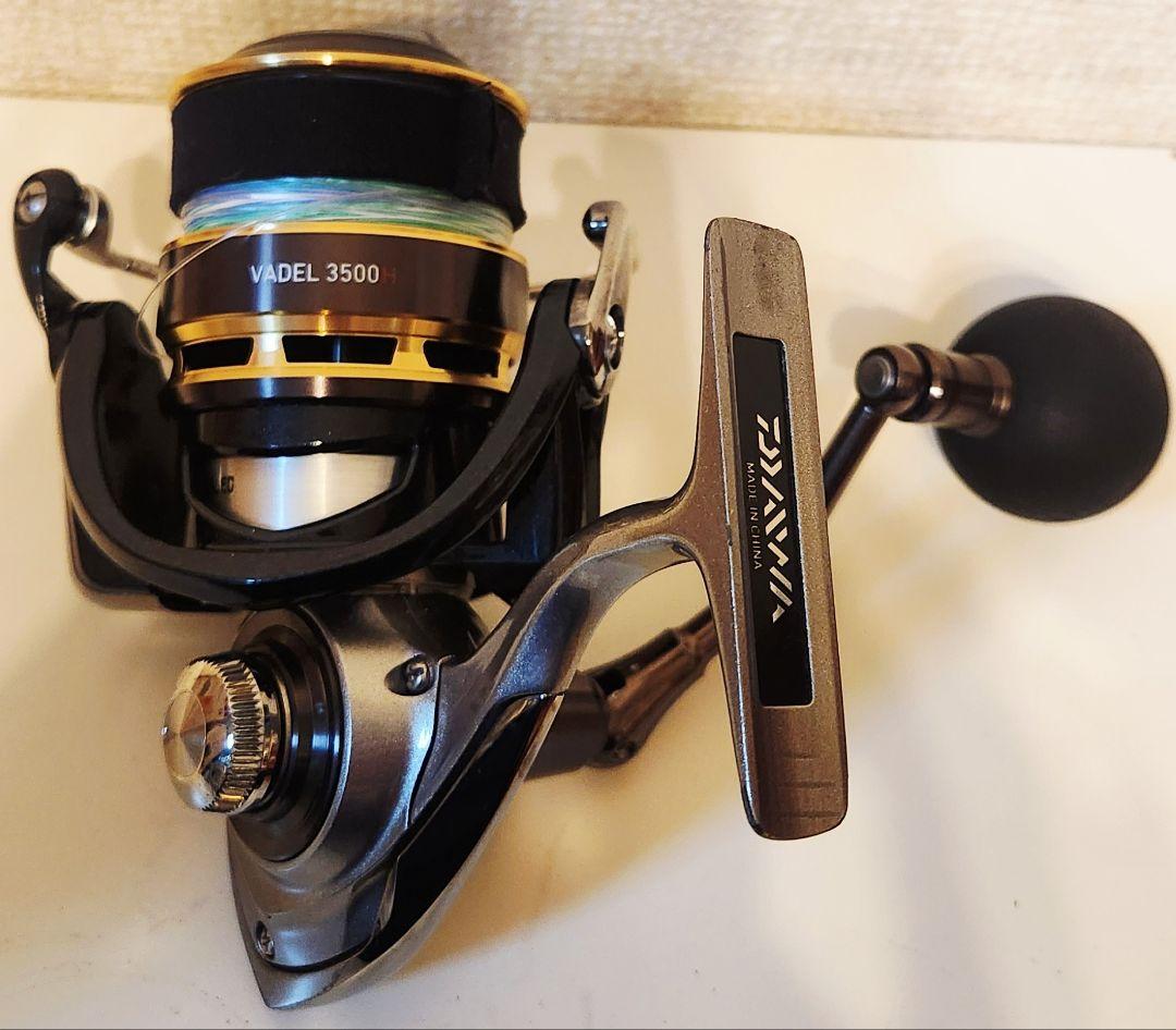 【超備品】DAIWA VADEL3500 スピニングリール　PE&リーダー付き