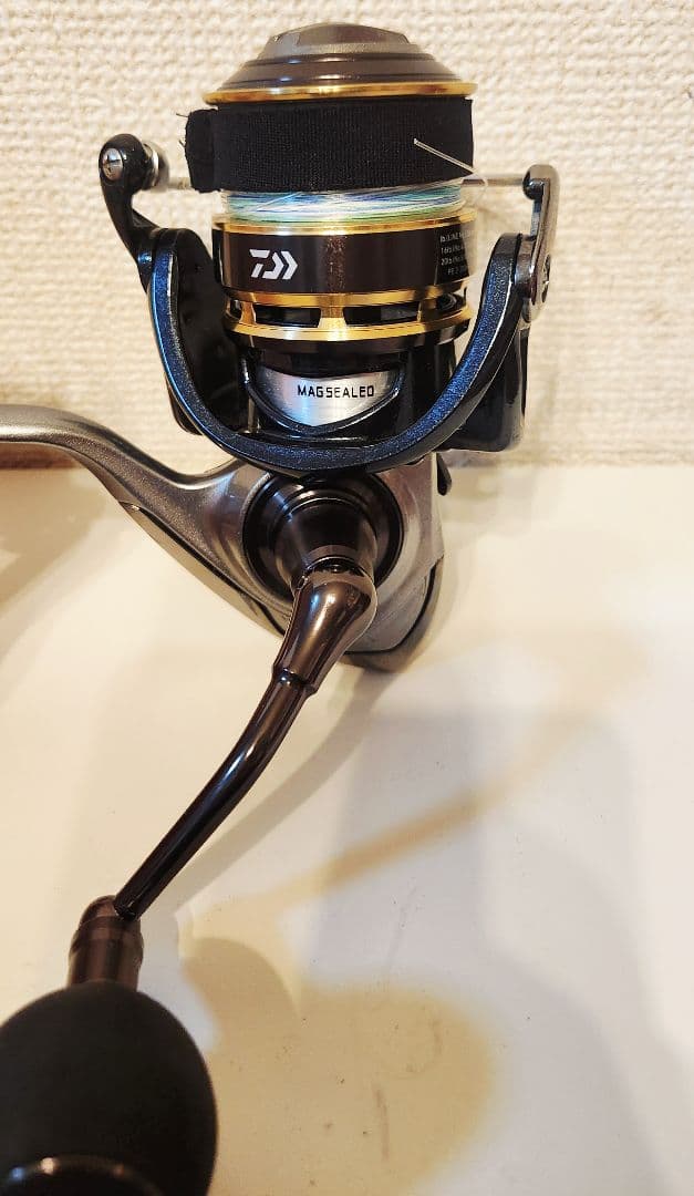【超備品】DAIWA VADEL3500 スピニングリール　PE&リーダー付き