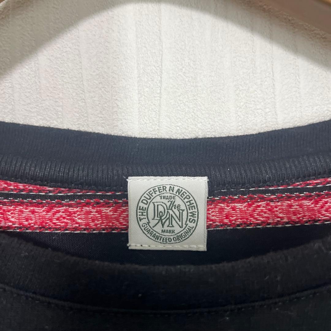 ボ*ェ様 DUFFER N NEPHEWS CRABBIE ボーダー半袖Tシャツ