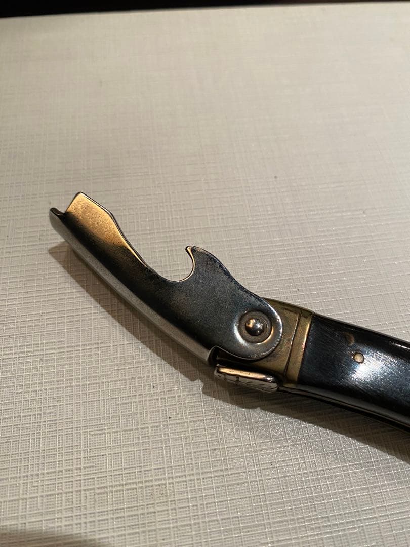 ソムリエナイフ シャトーラギオール ブラックボーン ジャンク品