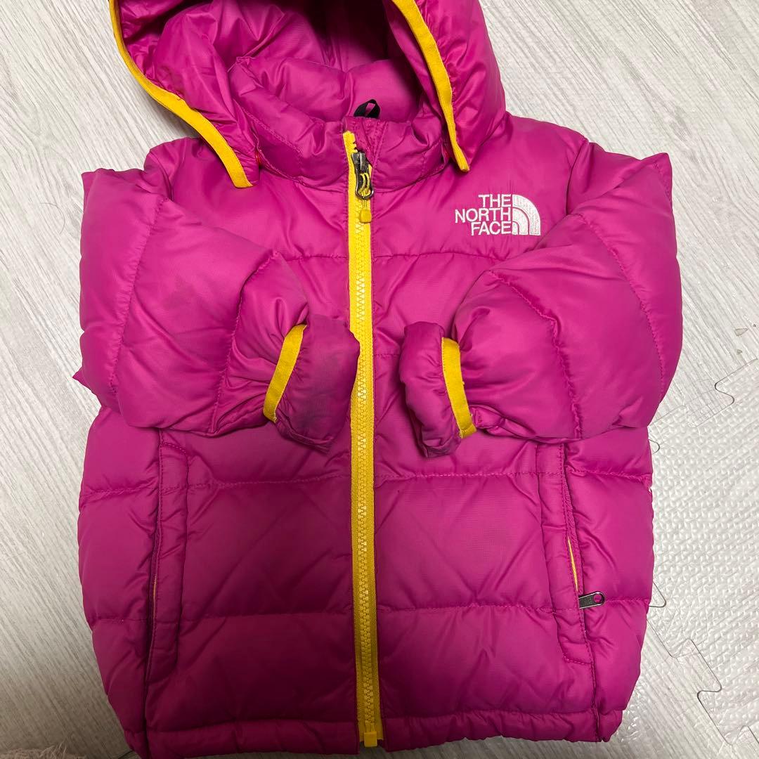 THE NORTH FACE ピンクダウンコート 90
