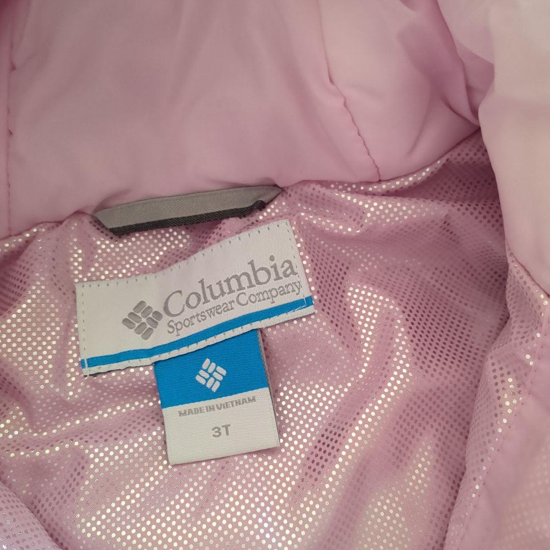 Columbia スキーウェアセット 3T ピンク　100サイズ　キッズ