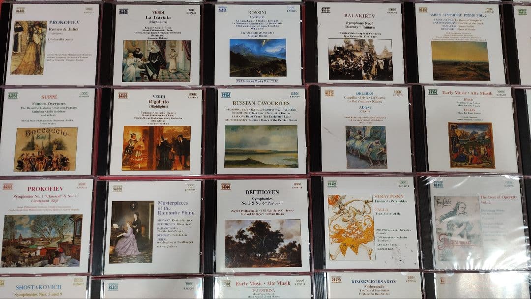 NAXOSレーベルのクラシック、オペラCD48枚セット