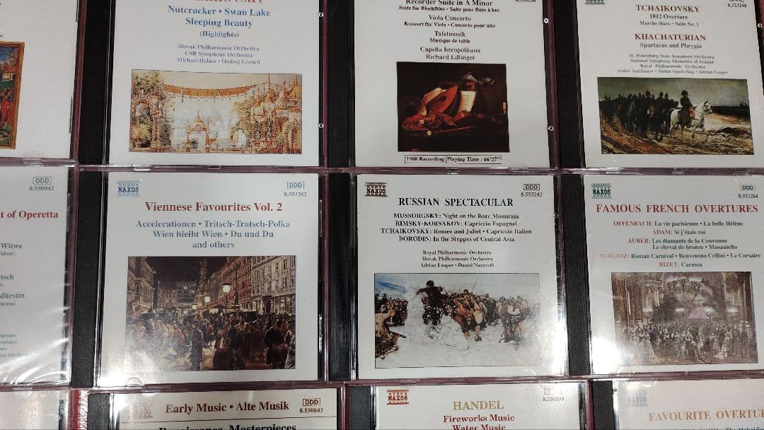 NAXOSレーベルのクラシック、オペラCD48枚セット