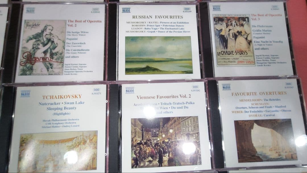 NAXOSレーベルのクラシック、オペラCD48枚セット
