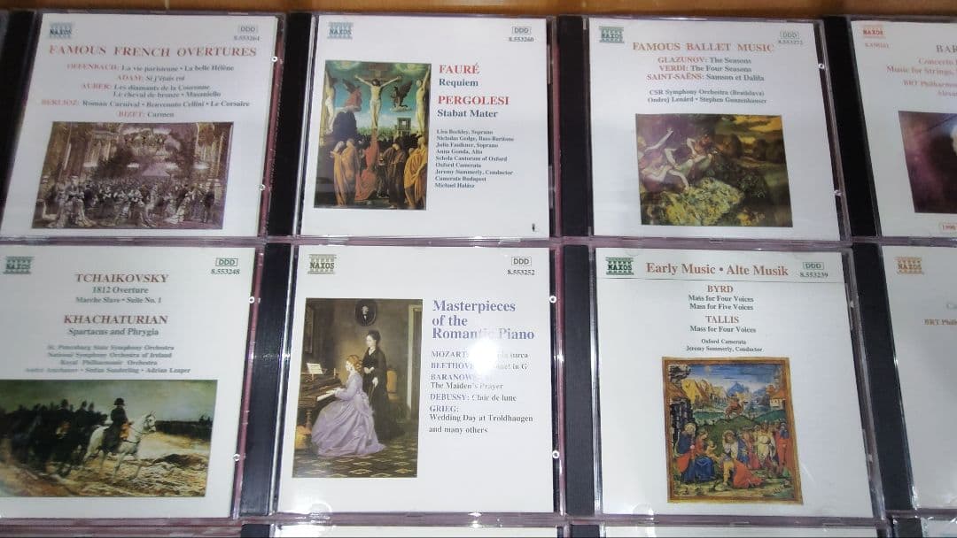 NAXOSレーベルのクラシック、オペラCD48枚セット