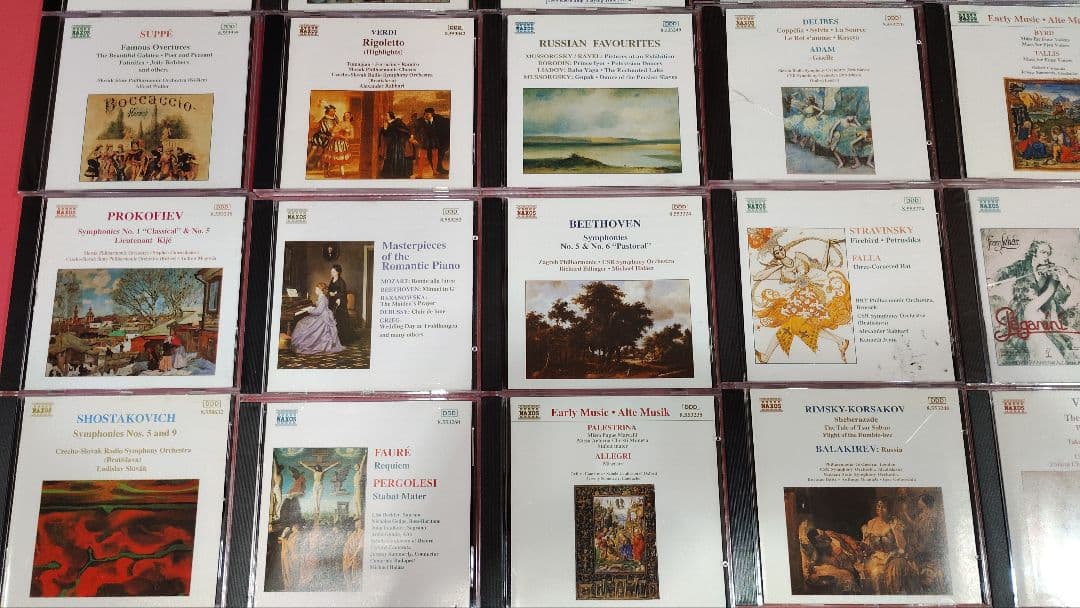 NAXOSレーベルのクラシック、オペラCD48枚セット