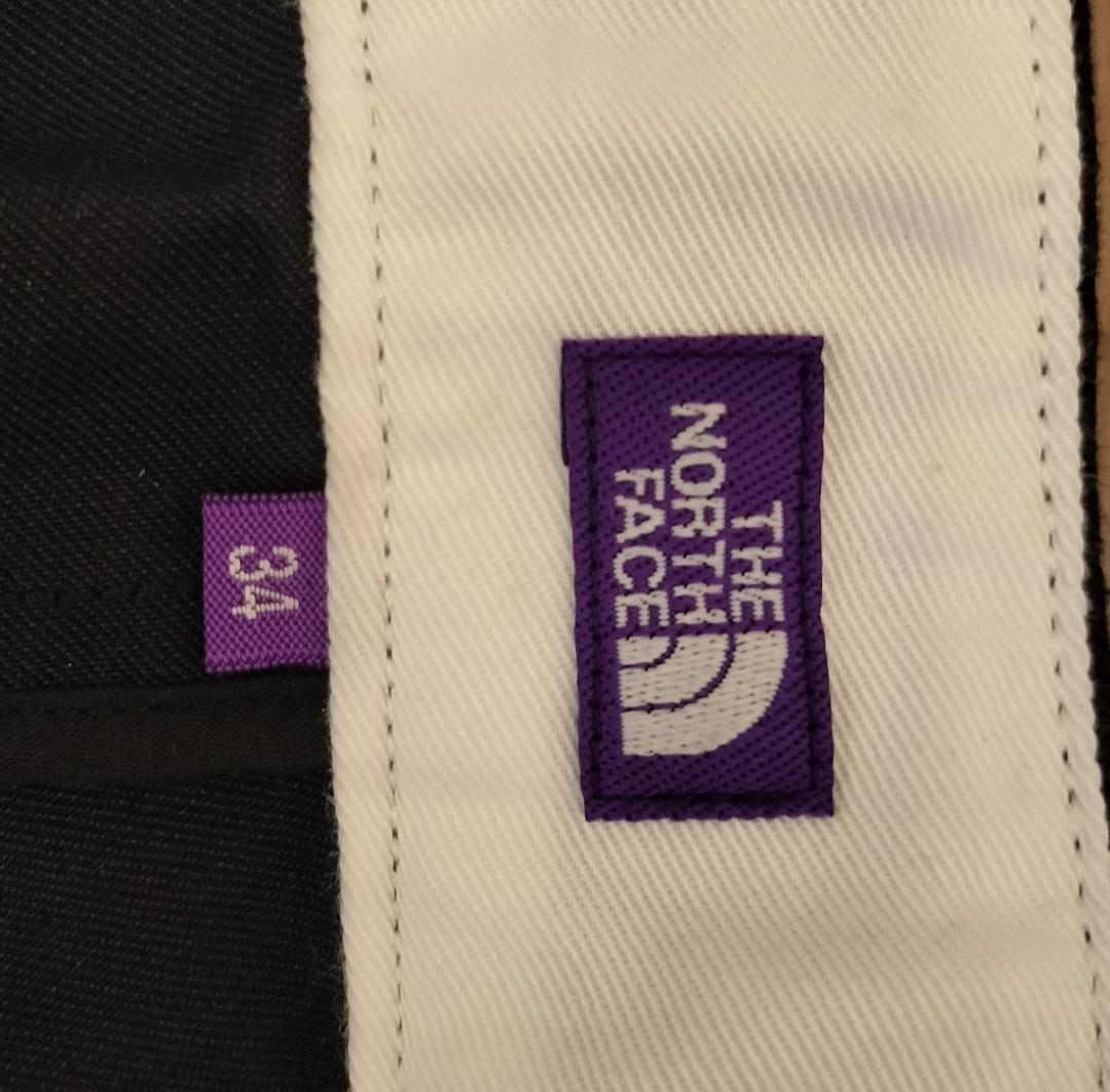 THE NORTH FACE パープルレーベル チノフィールドパンツ 黒 34
