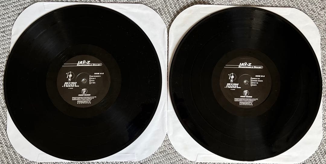 洋楽 REASONABLE DOUBT LP - Jay-Z