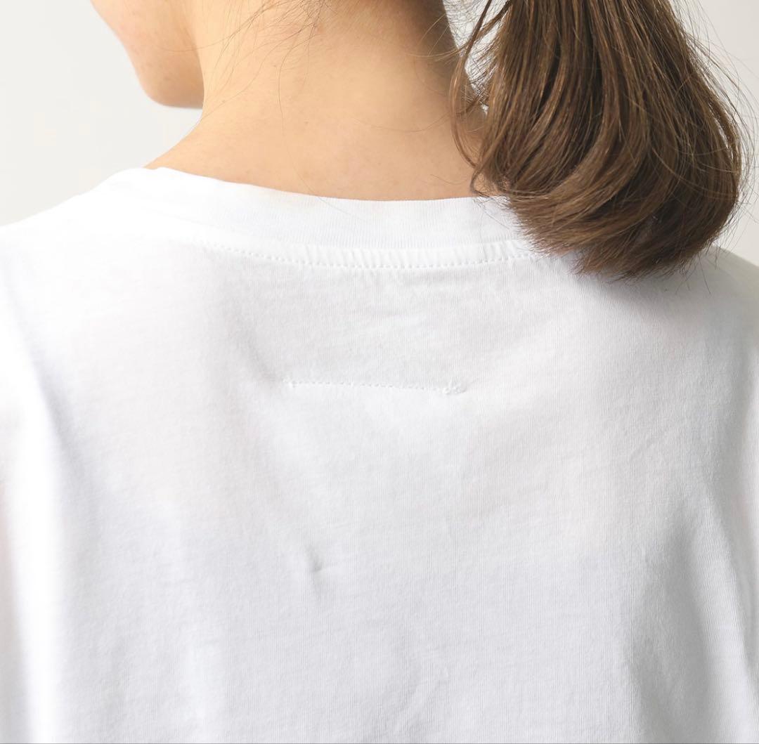 MM6 ロゴプリント Tシャツ