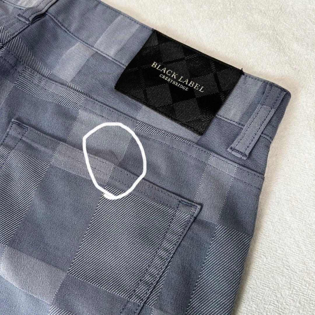 ブラックレーベル クレストブリッジ パンツ L チェック