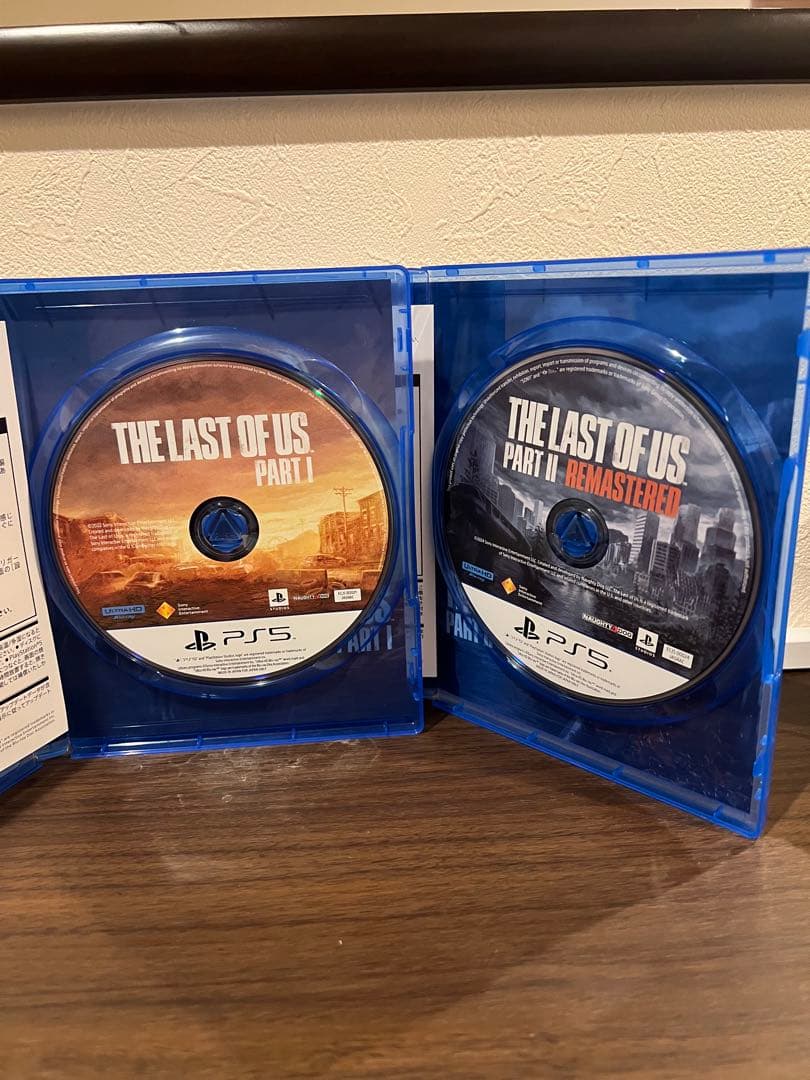 中古 ★ ラストオブアス PART1.2セット ps5