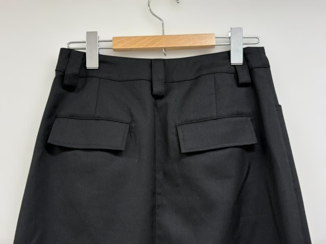オクスンok.soon maxi skirtマキシスカート黒ブラックA2650