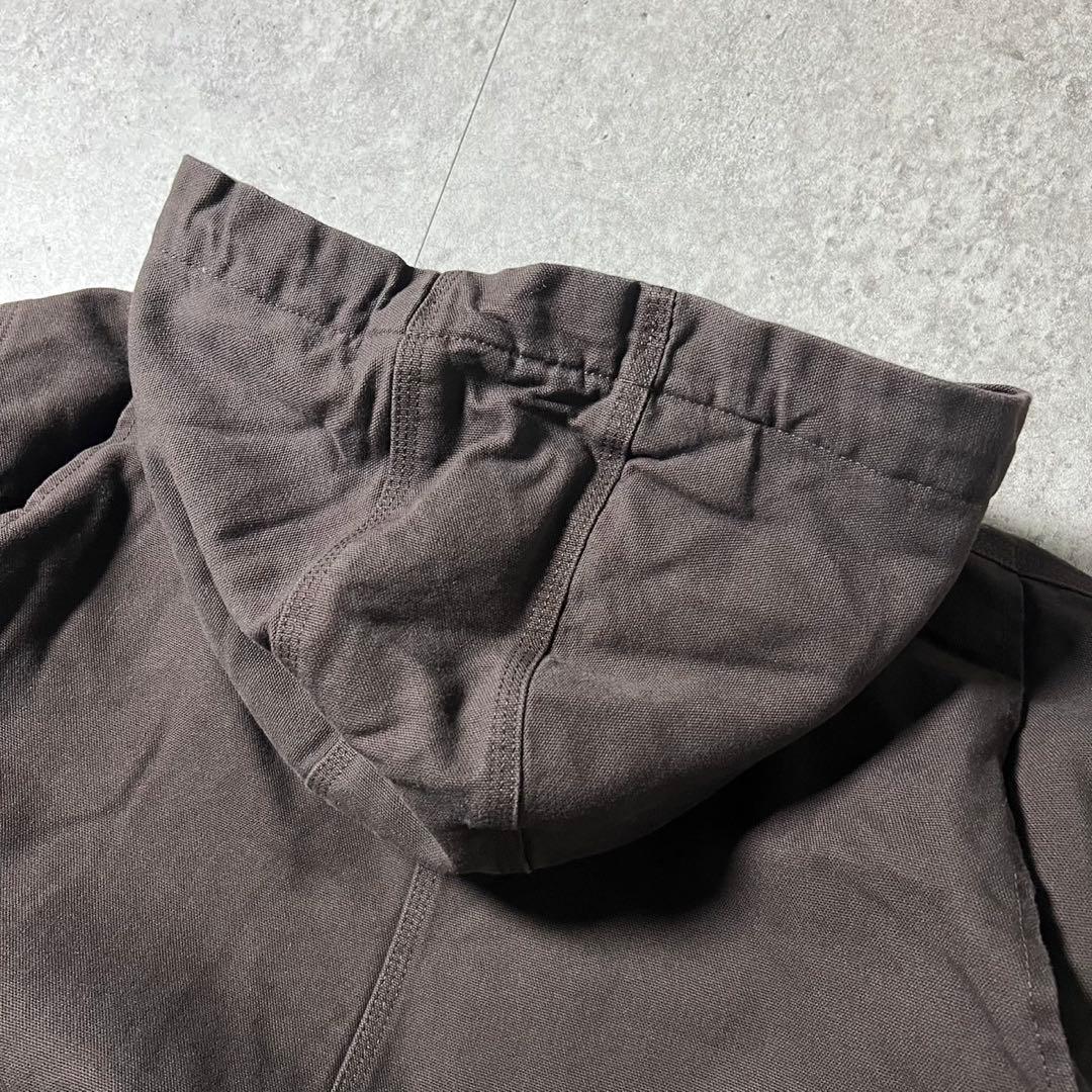 Carhartt バートレットジャケット サンドストーン ボア フード 茶