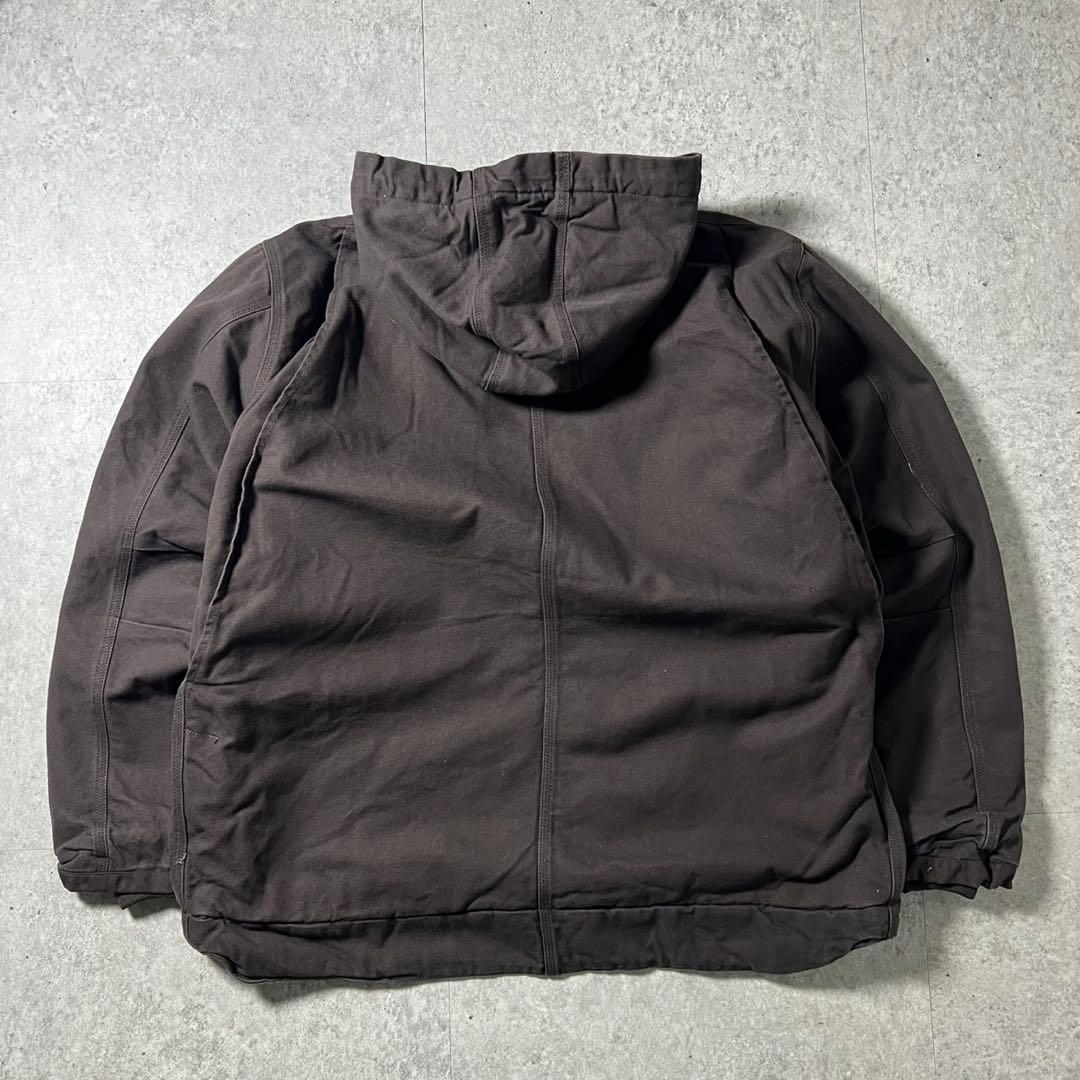 Carhartt バートレットジャケット サンドストーン ボア フード 茶