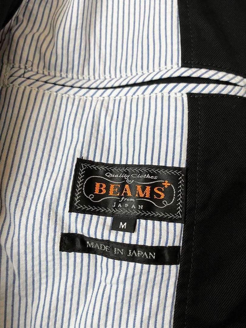 BEAMS PLUS コットンツイルジャケット 日本製 NAVY 3B