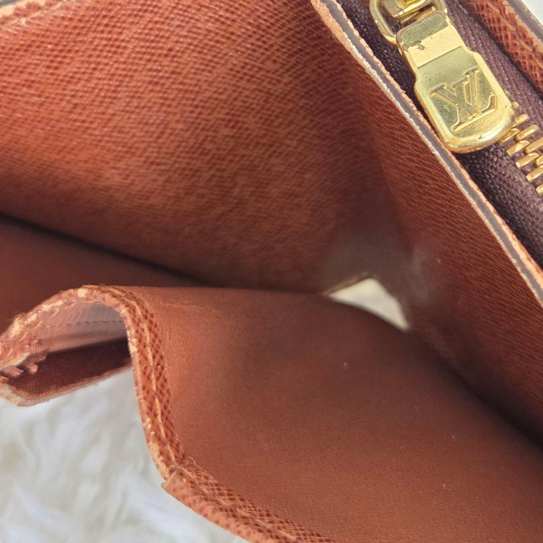 LOUIS VUITTONルイヴィトンモノグラム コンパクトジップ２つ折り財布