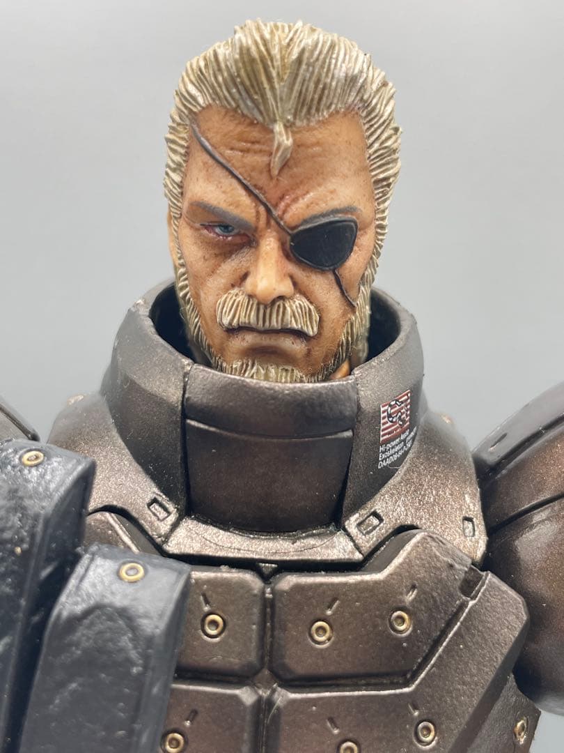PLAY ARTS改 ソリダス・スネーク メタルギアソリッド 箱傷み