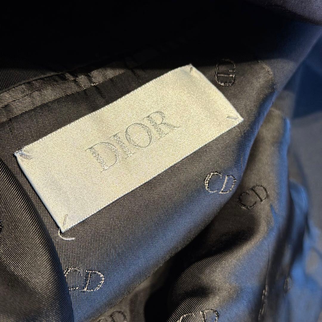 DIOR ディオール アームサドルポケットデザイン テーラードジャケット 46