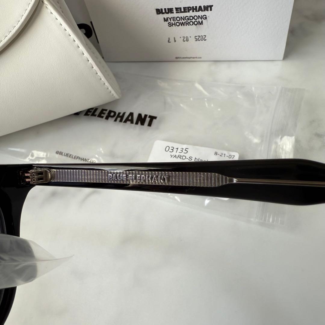 【新品タグ付き】BLUE ELEPHANT YARD-S black サングラス
