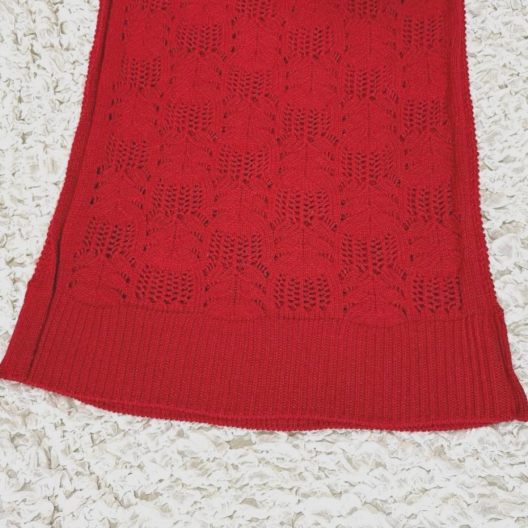 【美品】Y's ワイズ ヨウジヤマモト ケーブルニットタイトスカート ロング