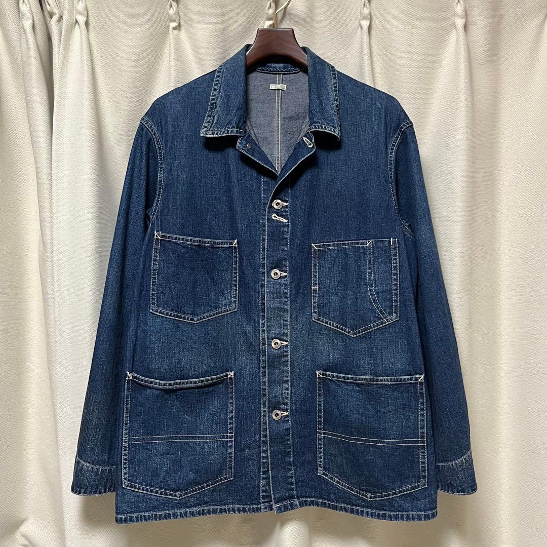 A.PRESSE アプレッセ 23SS デニムカバーオールジャケット