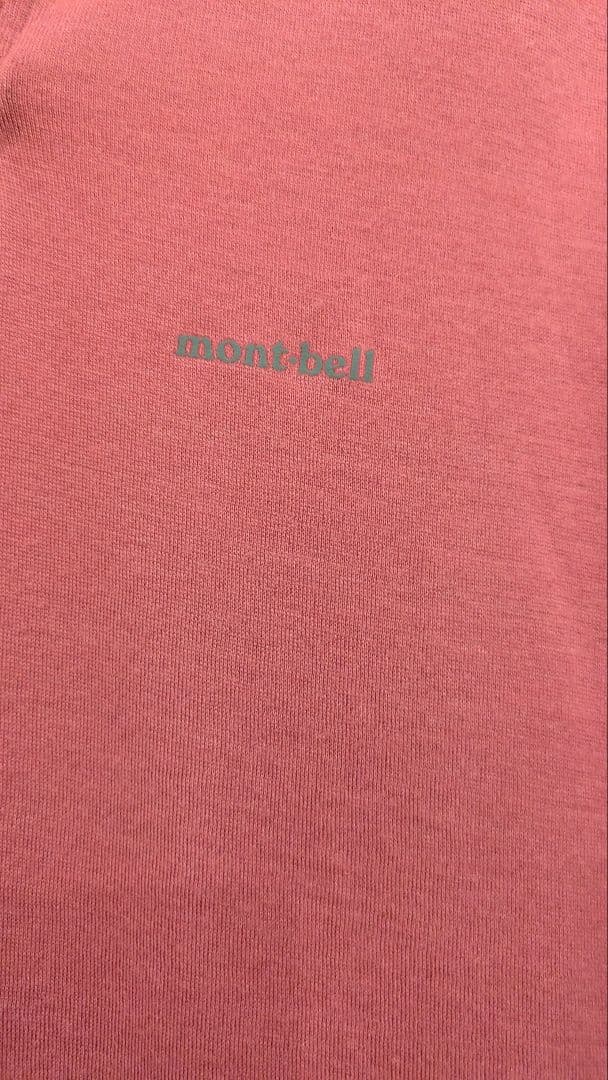 mont-bell スーパーメリノウールシャツピンク Mサイズ新品