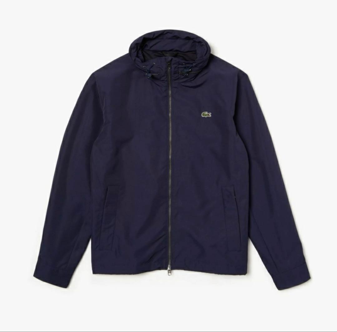 ラコステ　LACOSTE フード内蔵スタンドカラージップアップジャケット
