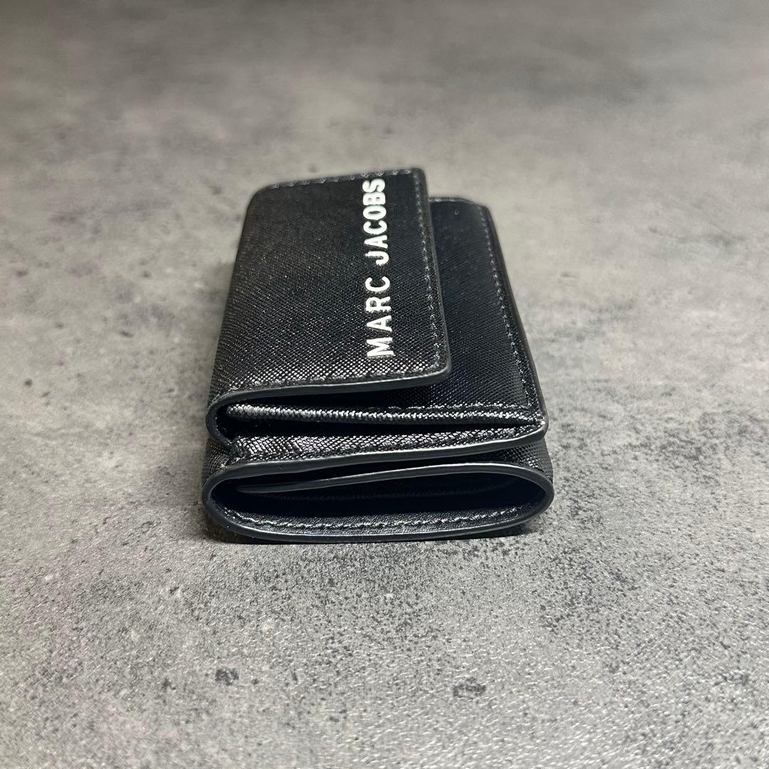 MARC JACOBS ロゴ　三つ折り財布　コンパクトウォレット　ミニ財布