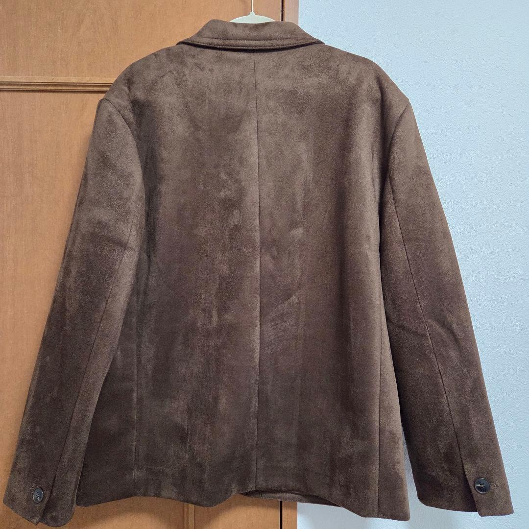 【美品】 スエード ブレザー ジャケット Mサイズ ブラウン