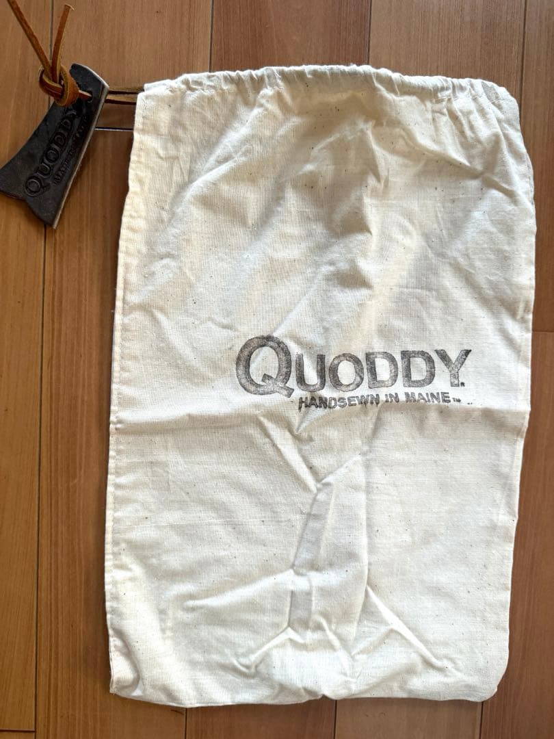 Quoddy Trail Moccasin US7 バーガンディ