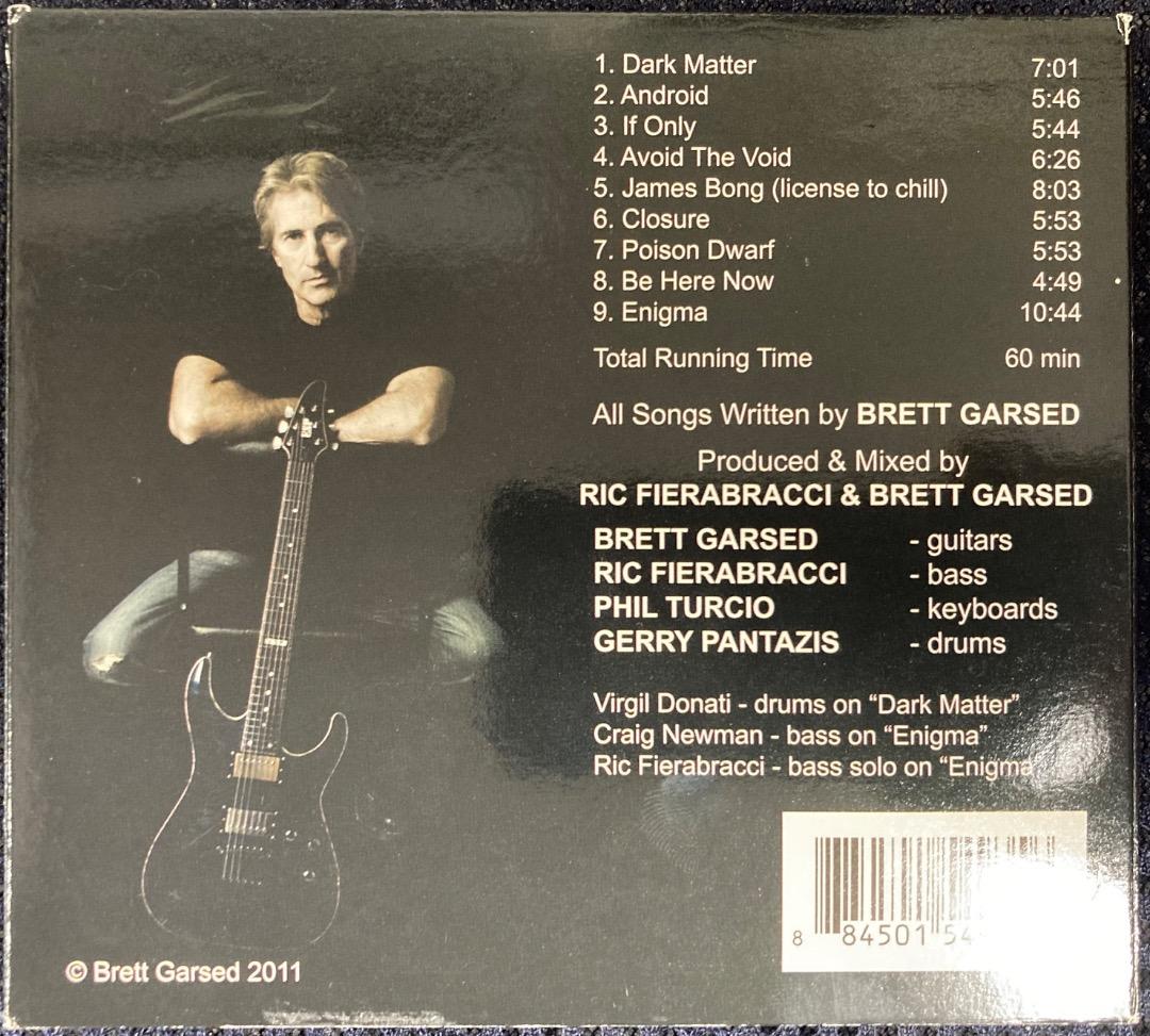 Brett Garsed/Dark Matter，Mojo/Tapestry