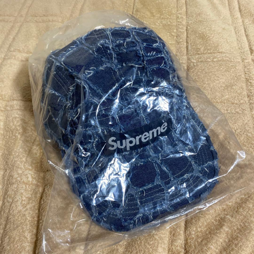 【早い者勝ち‼️】 Supreme FrayedCroc DenimCampCap