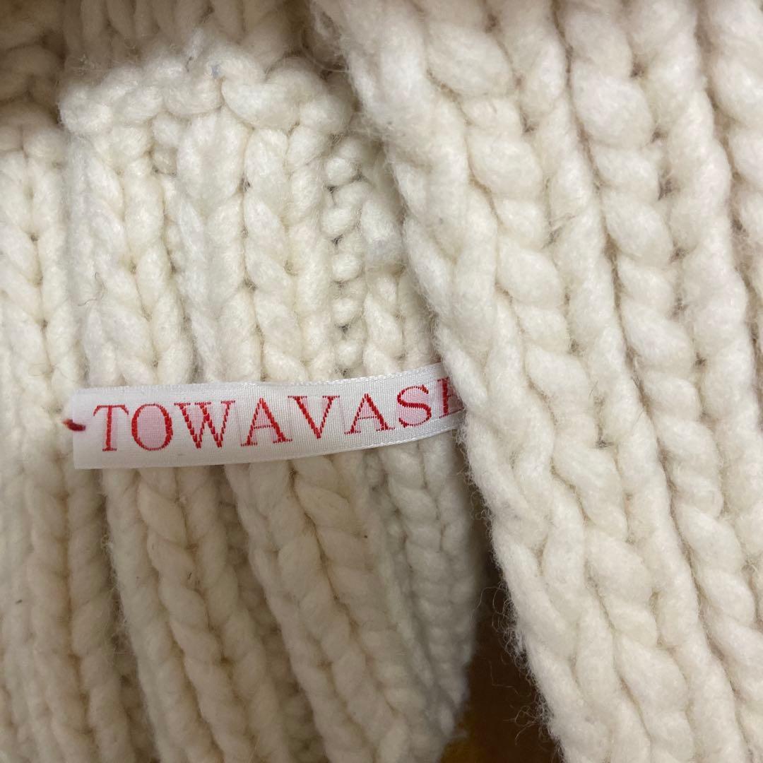 専用　希少TOWAVASEトワヴァーズ　プティ　デジュネ　ぺシュールカーディガン