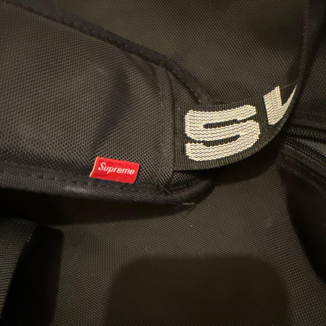 未使用品　Supreme ブラック ボストンバッグ