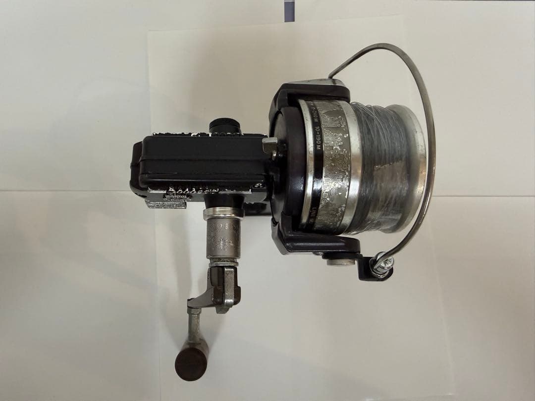 【希少・名機】ダイワSS5000C ビンテージ スピニングリール ウッドハンドル