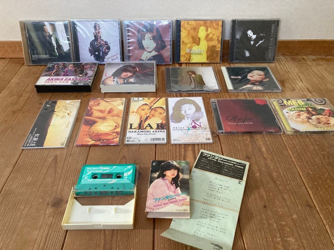 中森明菜 CDセット＋カセットテープのおまけ付き