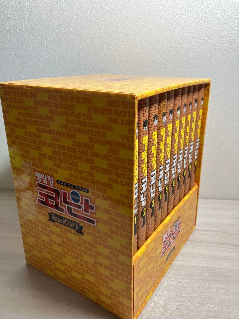 名探偵コナン　韓国語　漫画本　ハングル　1かは１０巻まで