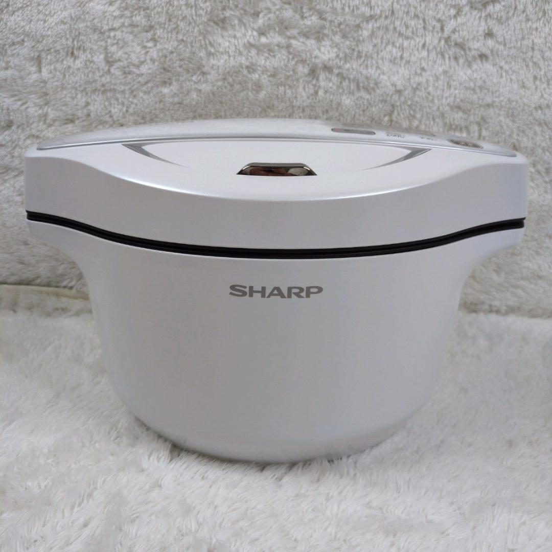 極美品 SHARP ヘルシオ ホットクック HW24E 2020年製 ホワイト