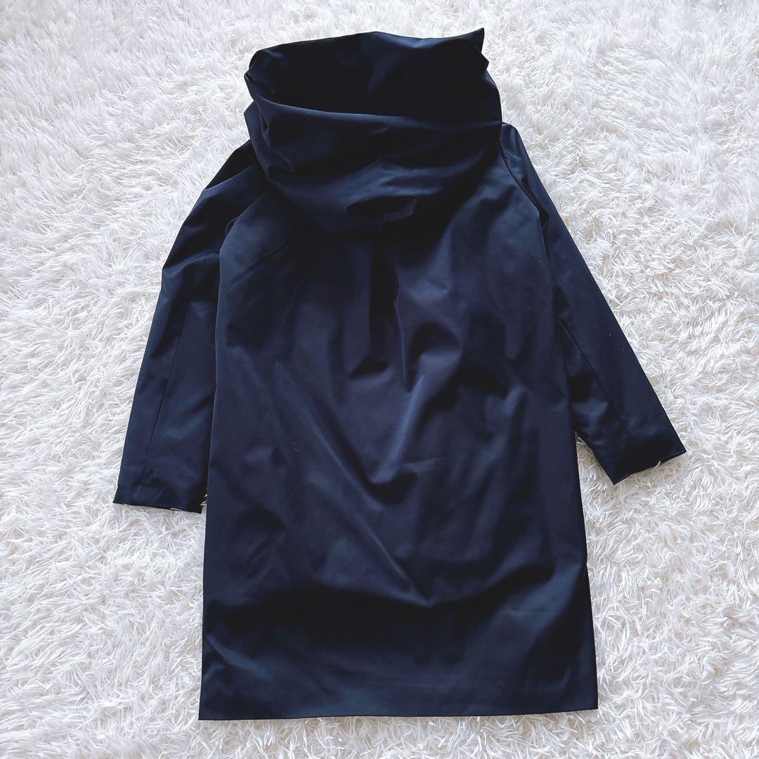 美品BARNEYS NEWYORK ビッグフード ライナー付き フーデッドコート