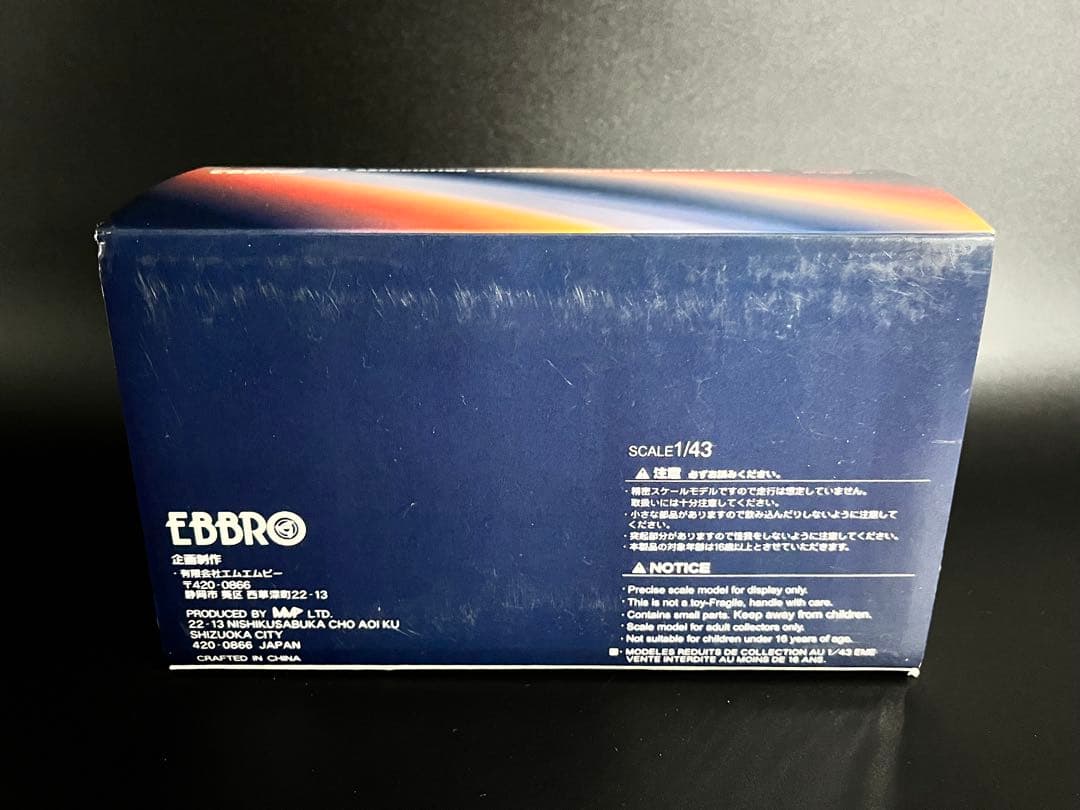EBBRO 1/43 RedLine ゲイナー フェラーリ360 GT300